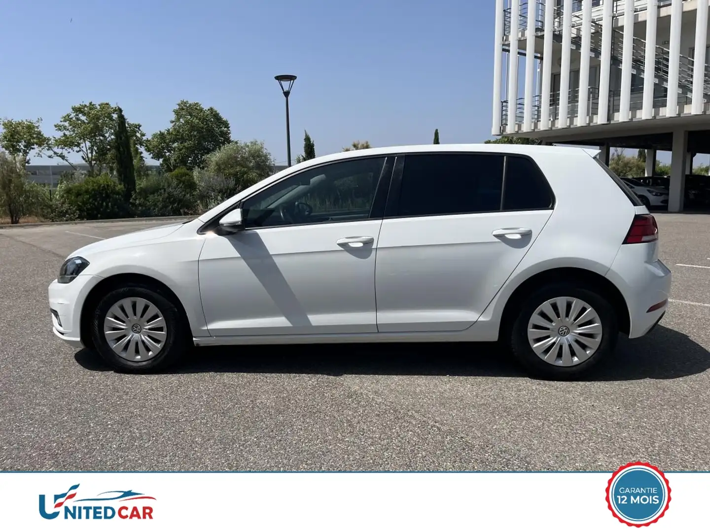 Volkswagen Golf 1.6 16V TDI CR BlueMotion - 115  VII BERLINE Trend Blanc - 2