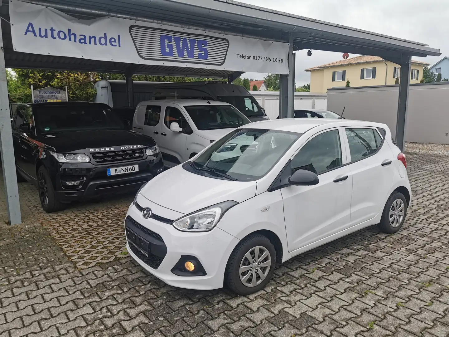 Hyundai i10 Klima Automatik EURO 6 Scheckheft TÜV 02/27 Blanc - 2