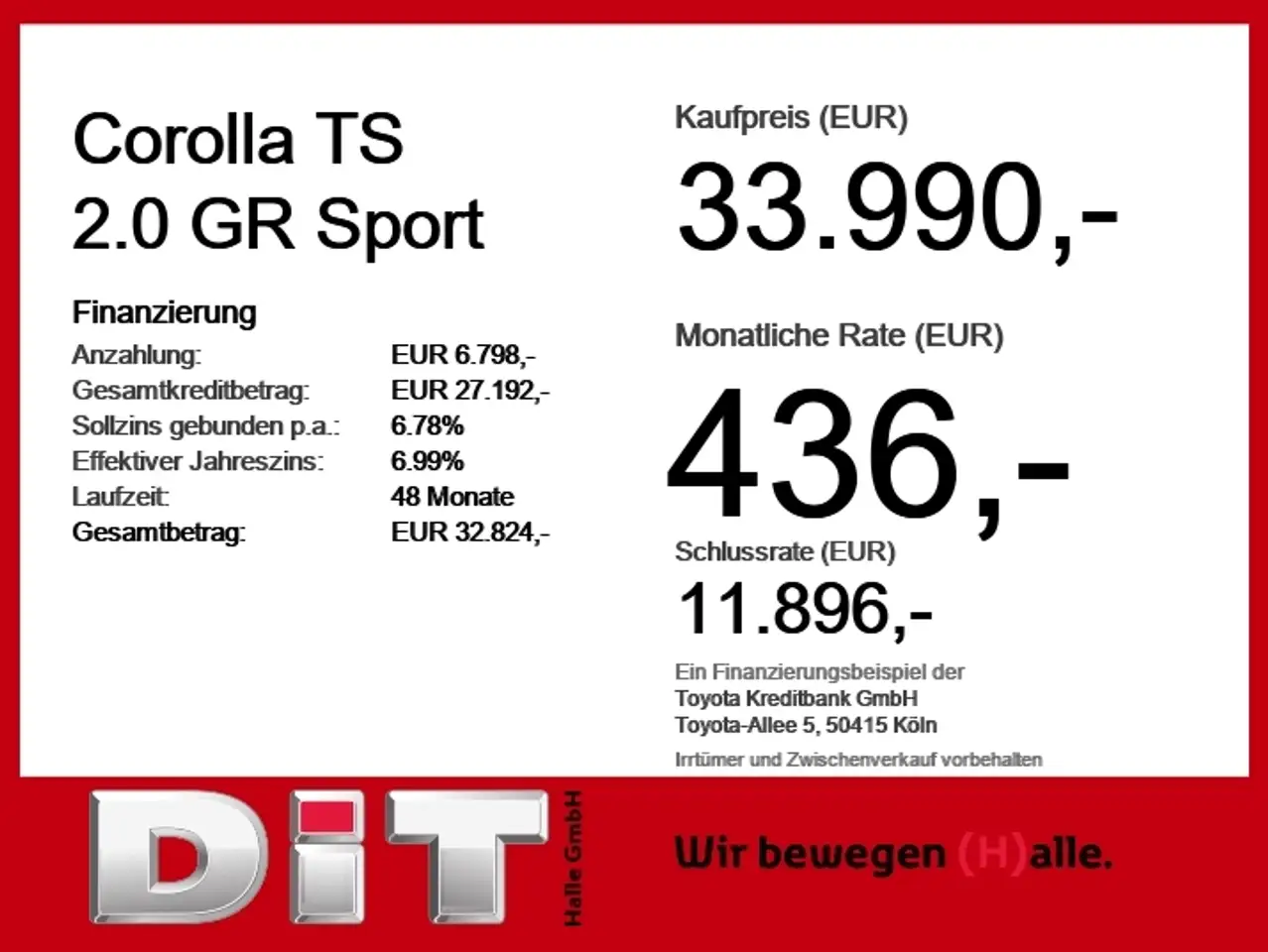 Toyota Corolla TS 2.0 GR Sport Klima Kamera Sitzhzg 3