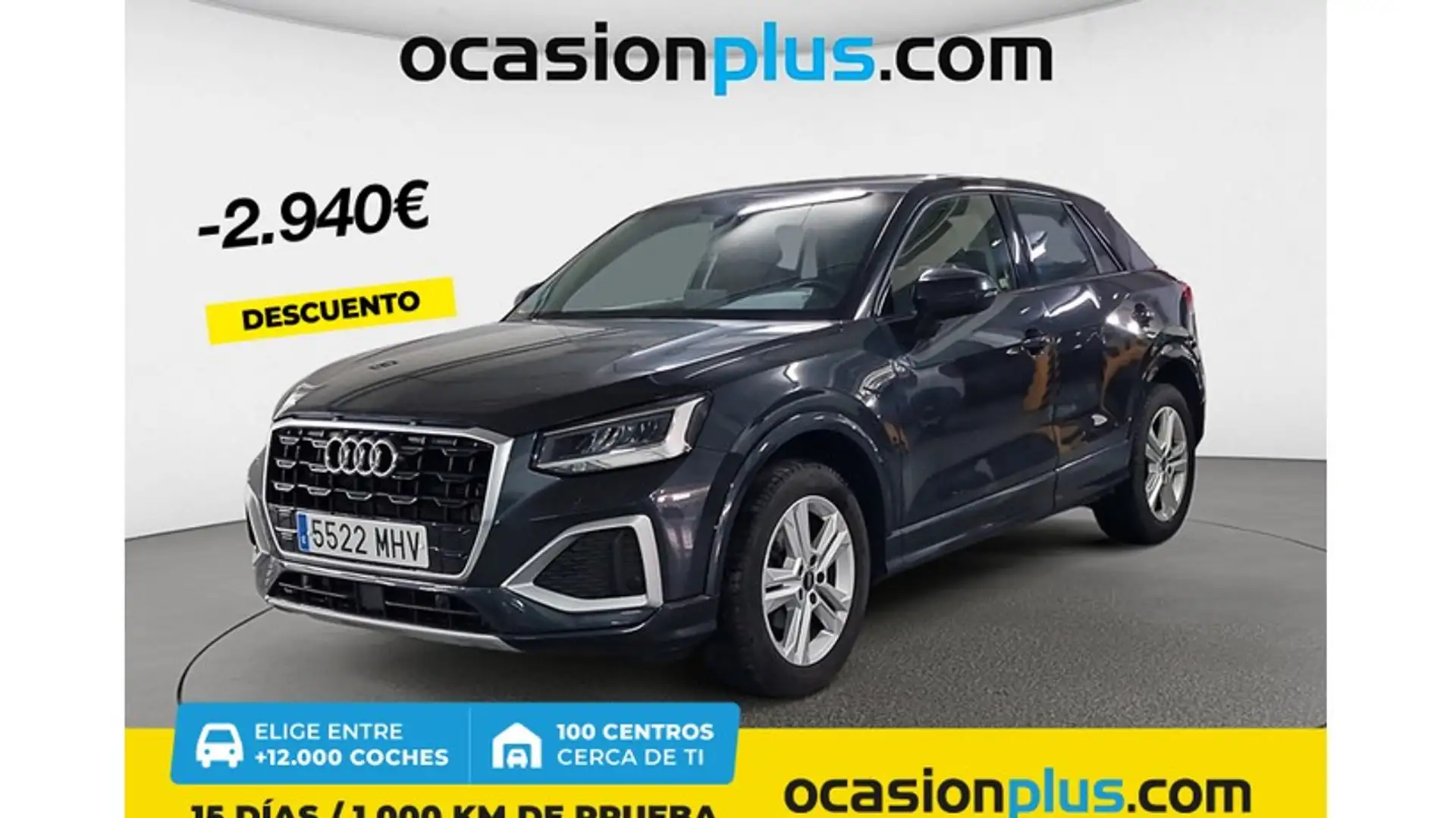 Audi Q2 35 TFSI Advanced S tronic 110kW Gris - 1