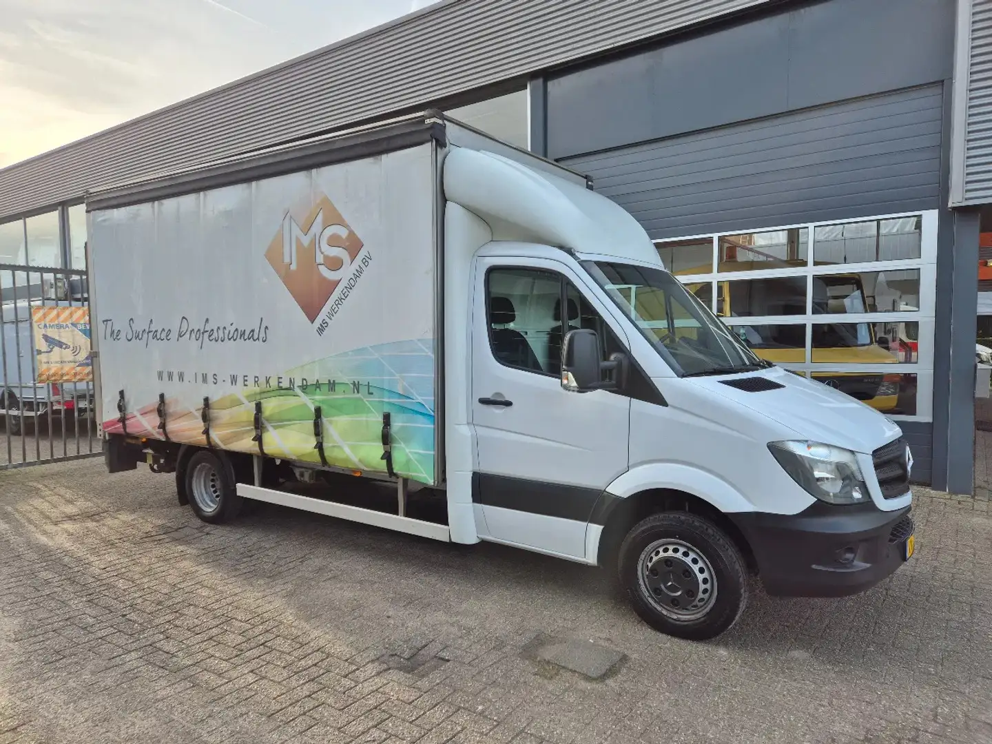 Mercedes-Benz Sprinter 513 CDI/ Pritsche/ 2X Plane/ E6/ 435 cm lange Wit - 1