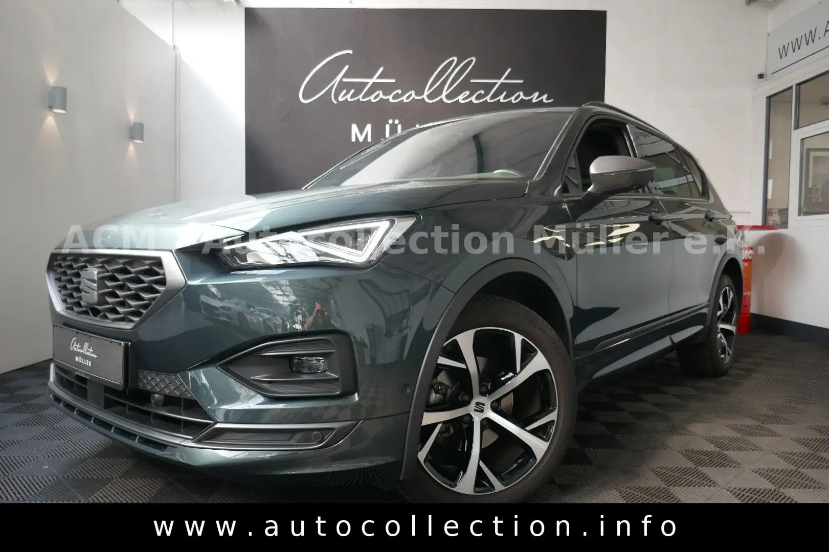SEAT Tarraco FR*Virtuell*Kamera*ACC*LED*19Zoll*ePaket Grün - 1