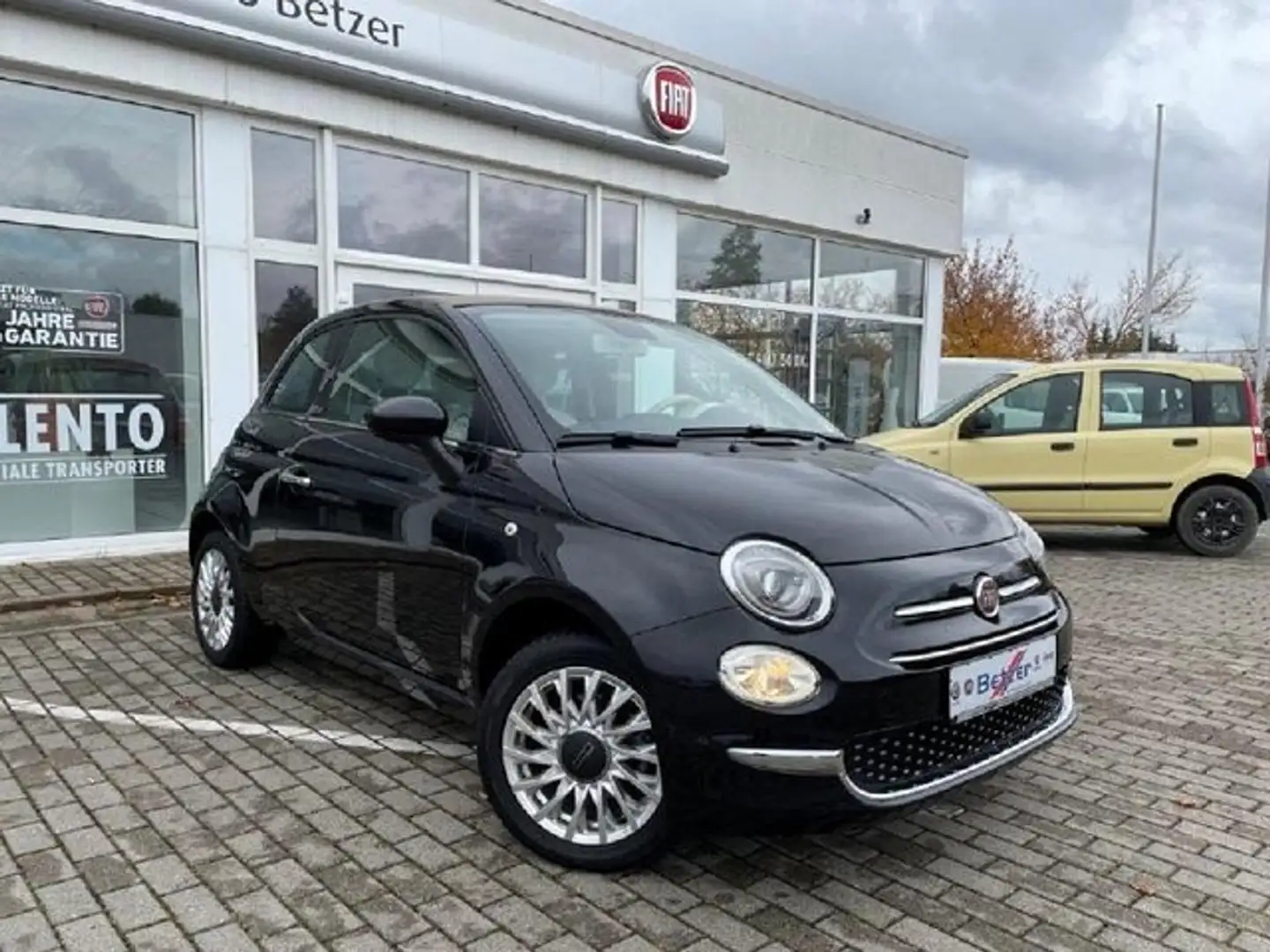 Fiat 500C Schwarz - 2
