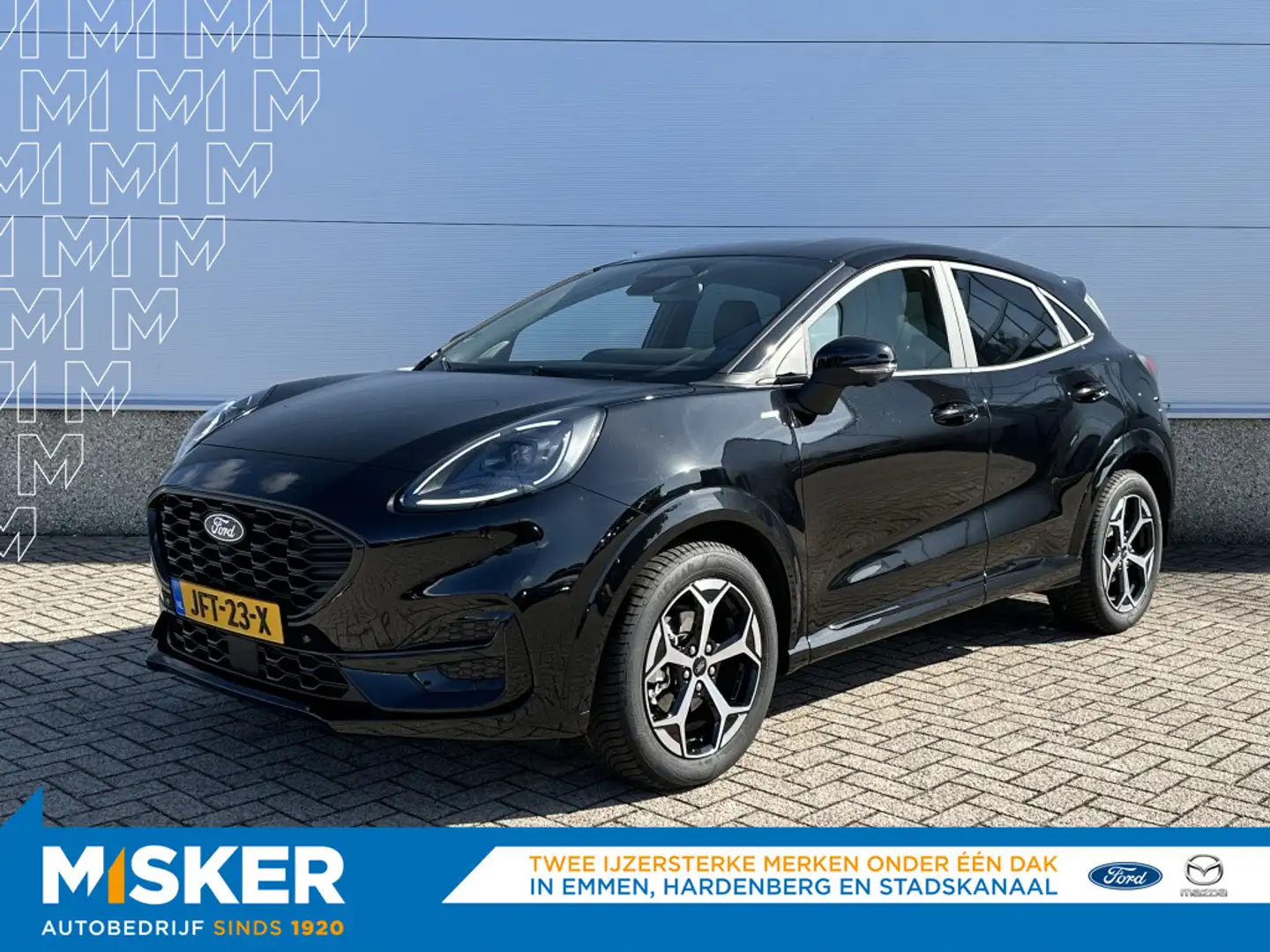 Ford Puma 1.0 EB Hyb ST-Line X DRIVERPACK! WINTERPACK! Zwart - 1