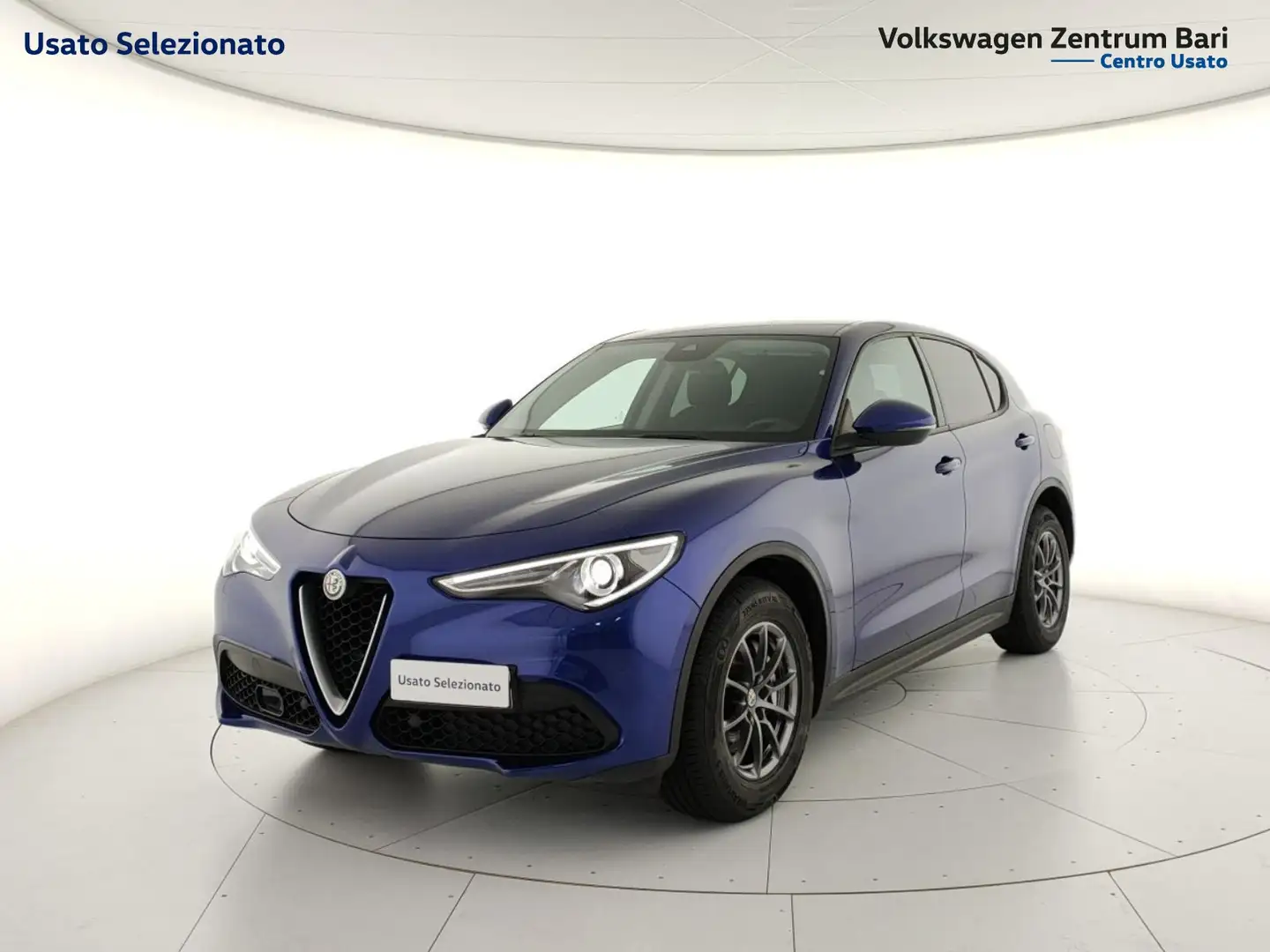 Alfa Romeo Stelvio 2.2 t business q4 190cv auto Blu/Azzurro - 1