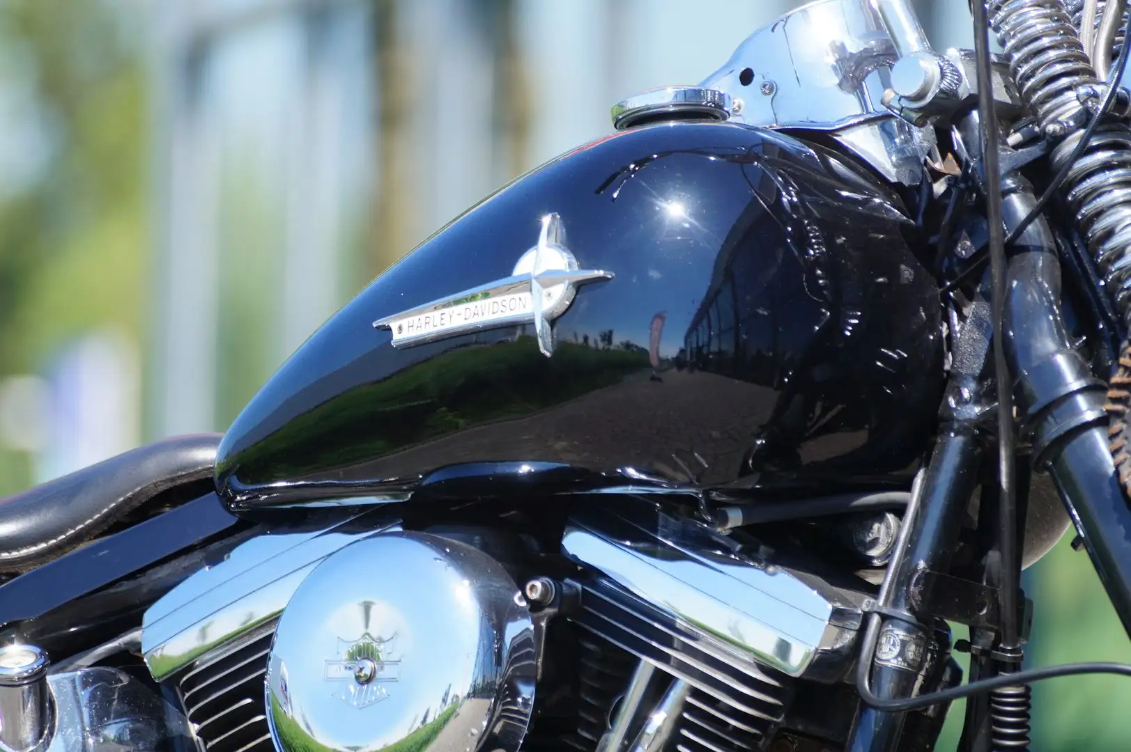 Harley-Davidson Softail SPRINGER FXSTS Negro - 2
