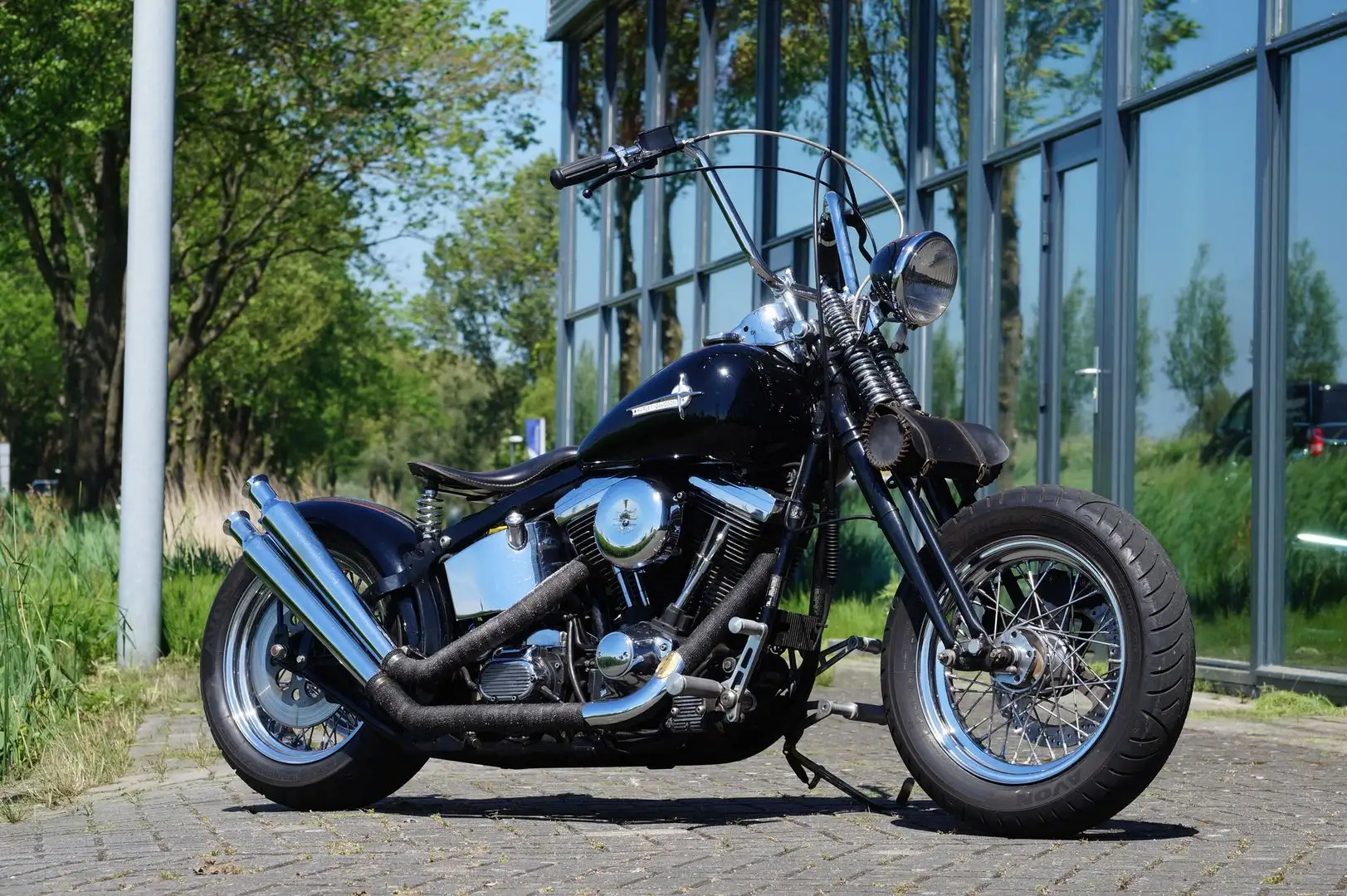 Harley-Davidson Softail SPRINGER FXSTS Negro - 1