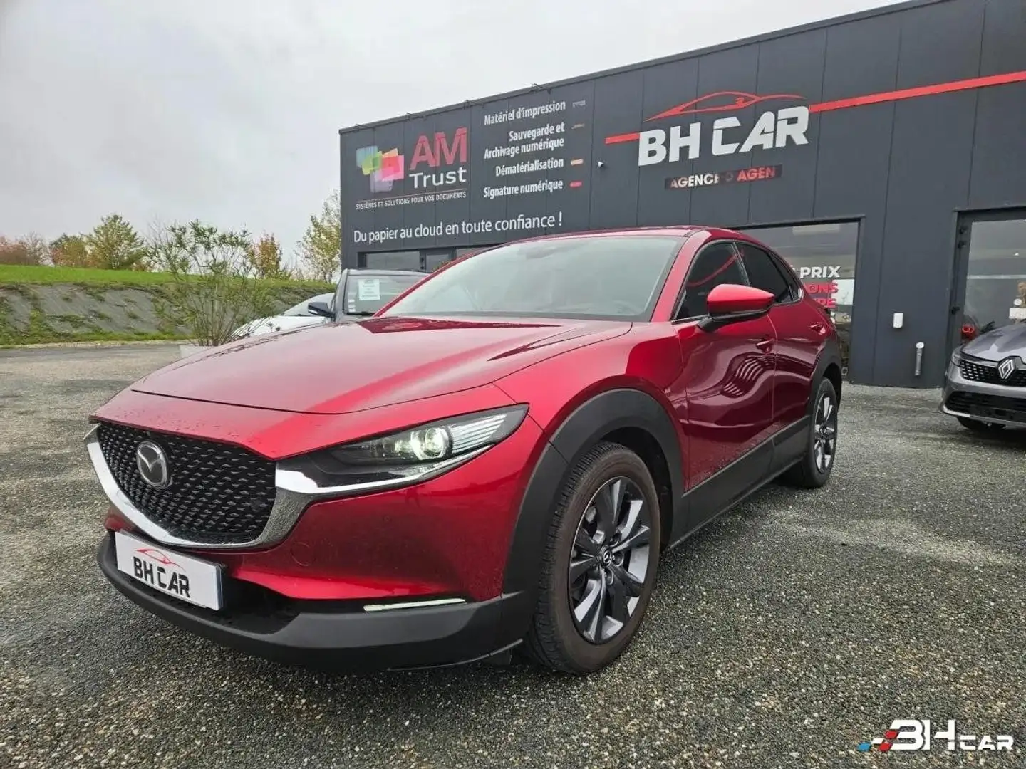 Mazda CX-30 2.0 SKYACTIV-X 180 HYBRID MHEV EXCLUSIVE 2WD BVA Rouge - 1