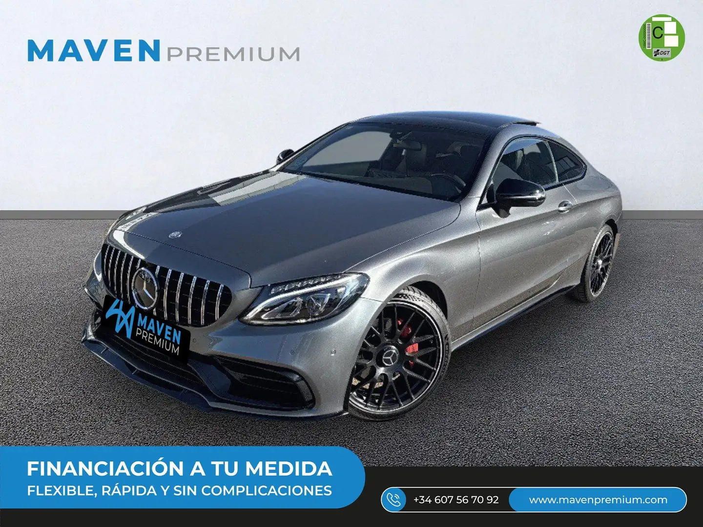 Mercedes-Benz C 220 220d 4Matic 7G Plus Grau - 1