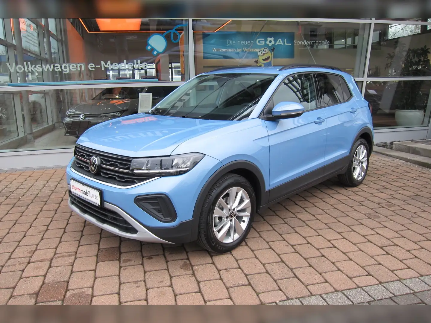 Volkswagen T-Cross Life 1.0 l TSI *Alu, LED, SHZ* Blau - 2