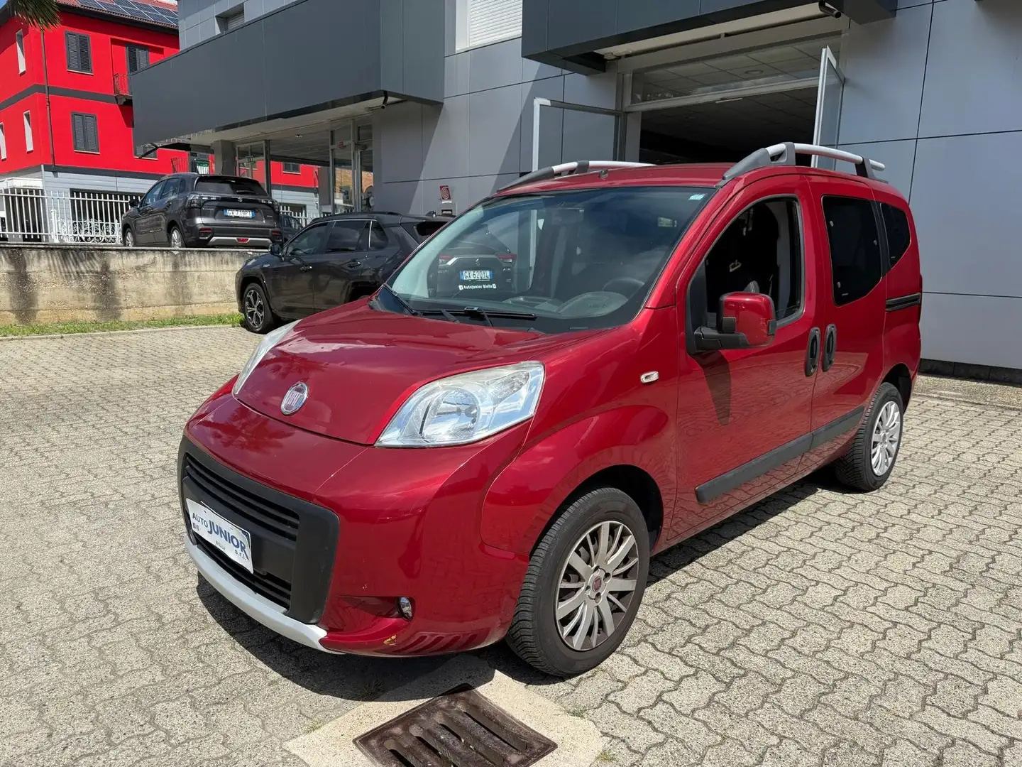 Fiat Qubo Qubo 2008 1.3 mjt 16v Trekking Rojo - 2
