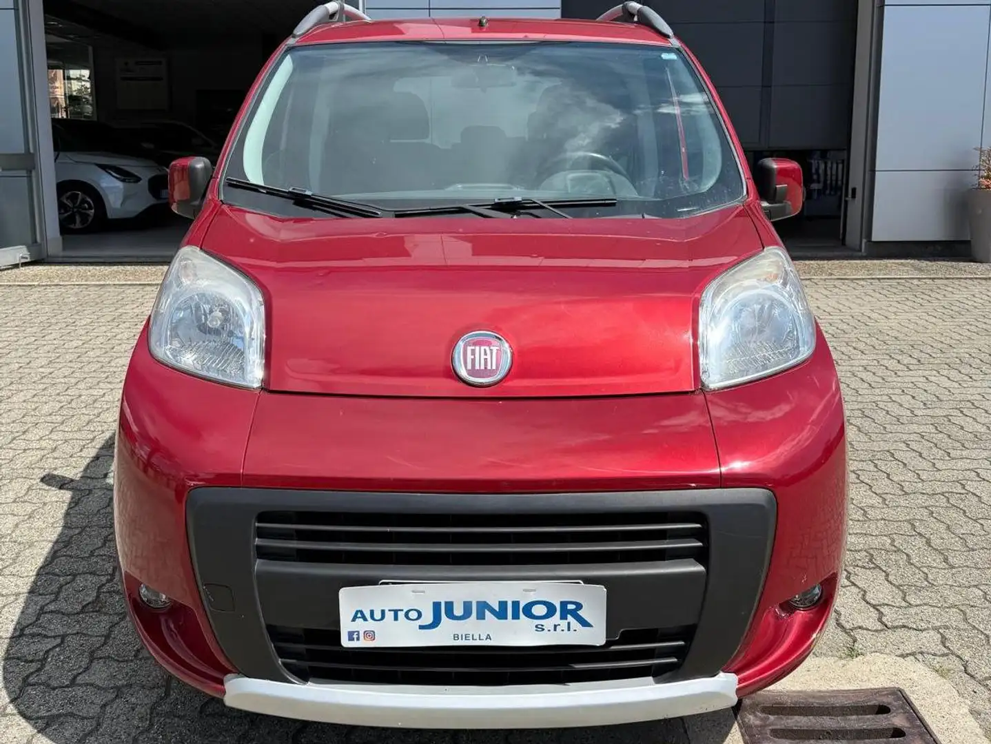Fiat Qubo Qubo 2008 1.3 mjt 16v Trekking Rojo - 1