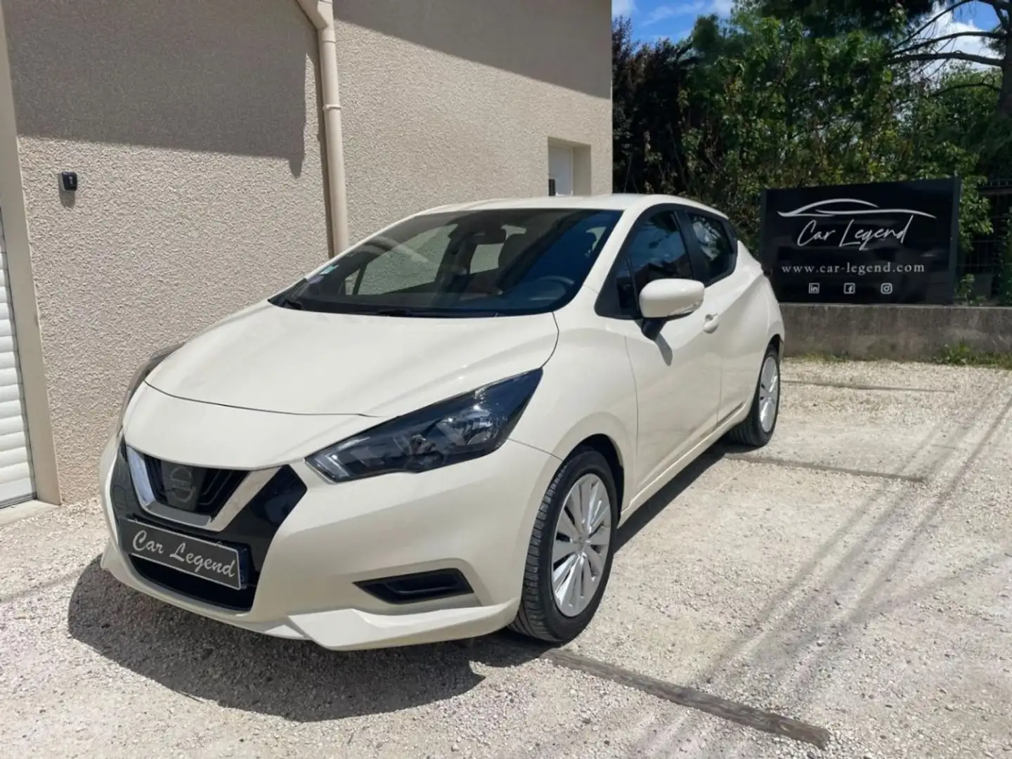 Nissan Micra 2021.5 IG-T 92 Acenta Blanc - 1