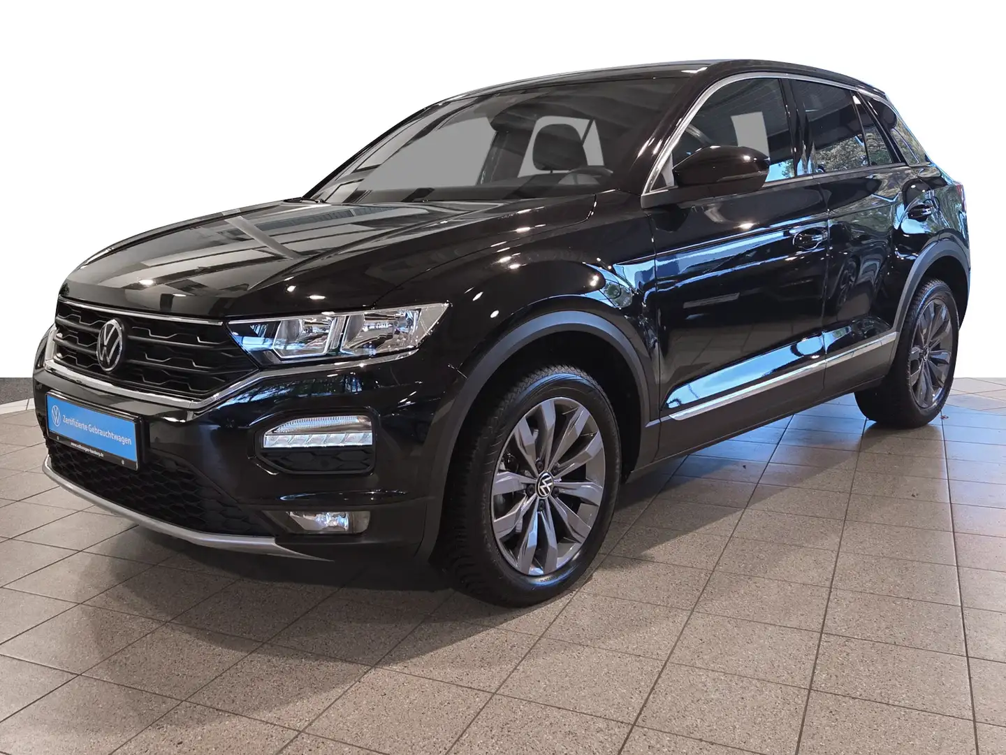 Volkswagen T-Roc 1.5 TSI Sport 6-Gang AHK Navi Ganzjahresre Schwarz - 2