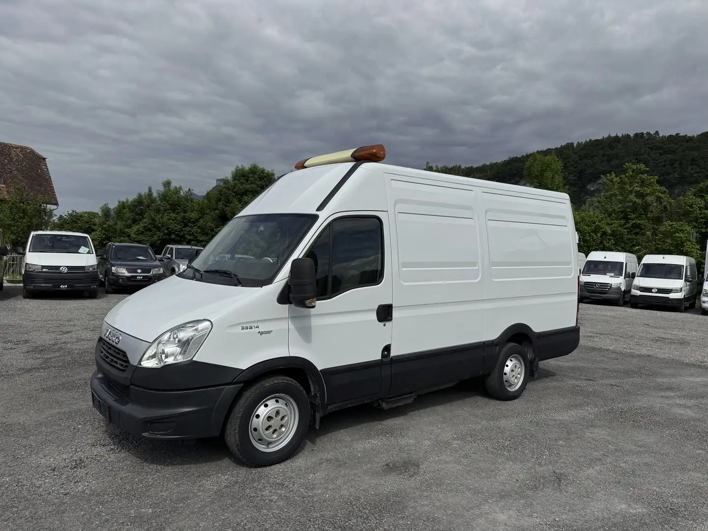 Iveco Daily 35s14 CNG Erdgas Anhängerkupplung 3,5 Weiß - 1