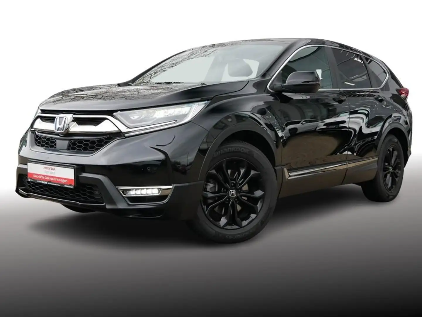 Honda CR-V 2.0 i-MMD HYBRID SPORT LINE LEDER+GJR+AHK Zwart - 2