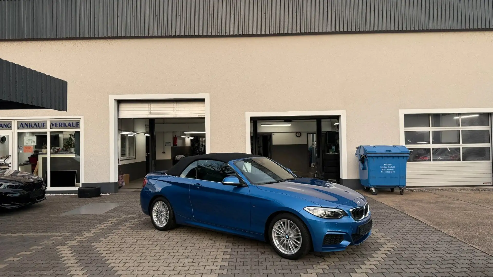 BMW 218 i M Sport Xenon Navi Autom H&K Blau - 1