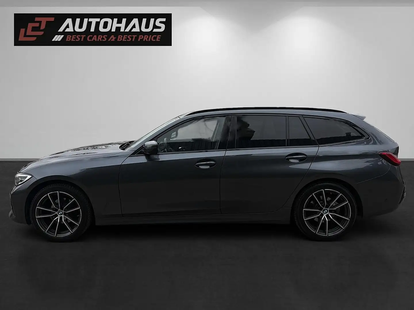 BMW 318 d Touring Aut. |1.BESITZ | TOP AUSTATTUNG | Grau - 2
