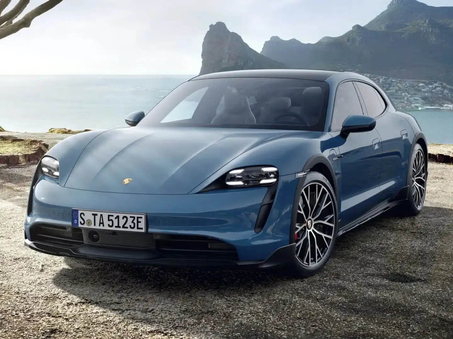 Porsche Taycan cross turismo 4s 5p.ti Bleu - 1