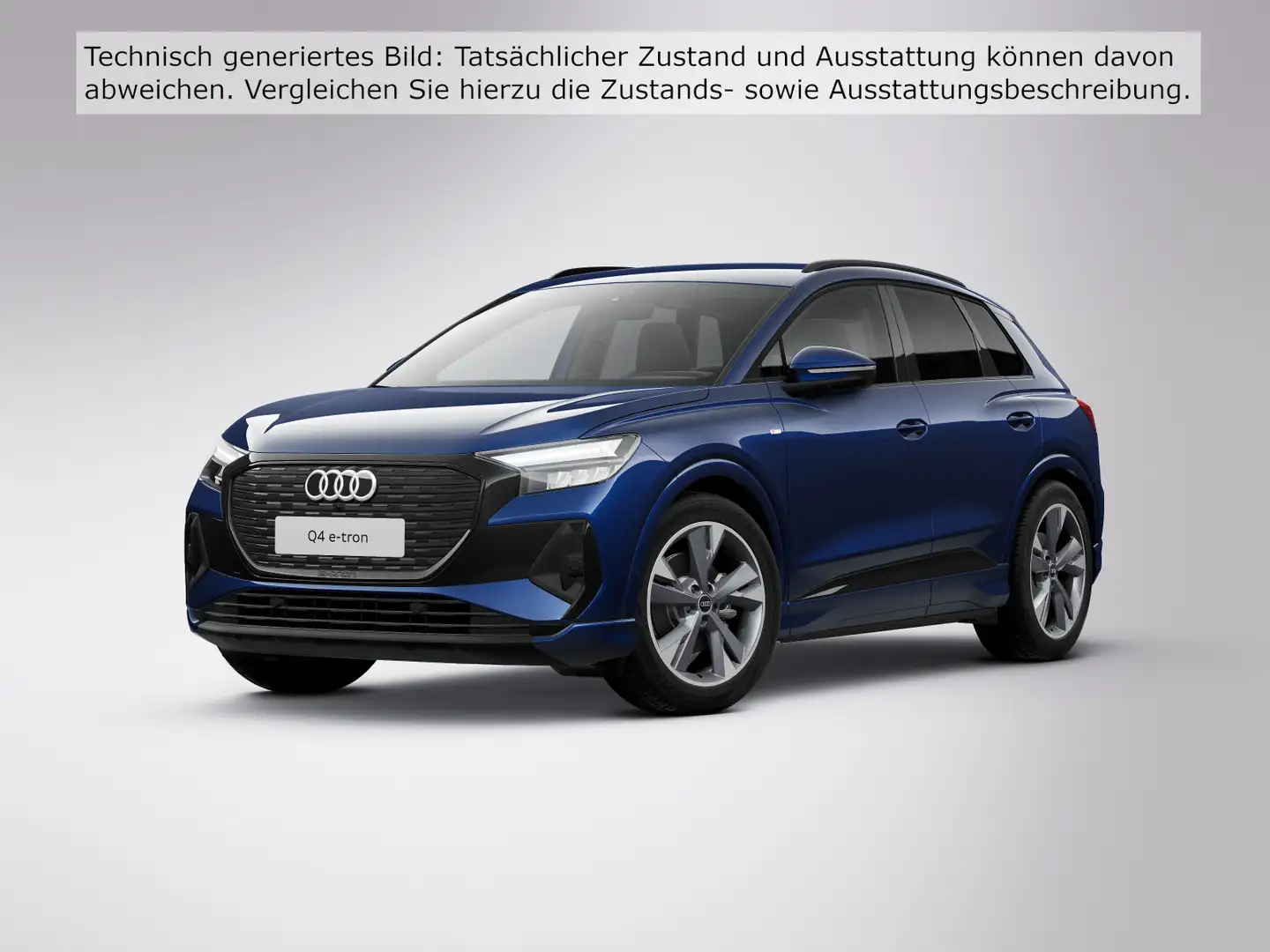 Audi Q4 e-tron Q4 35 e-tron S line 360° RFK SHZ ACC Tempomat Na Blau - 2