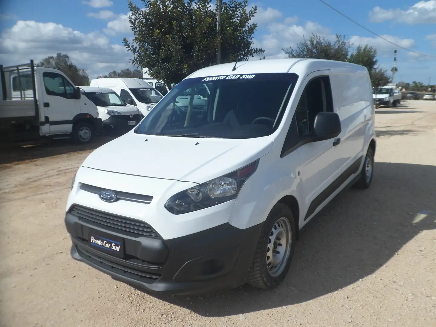 Ford Transit Connect furgone maxi Blanc - 1