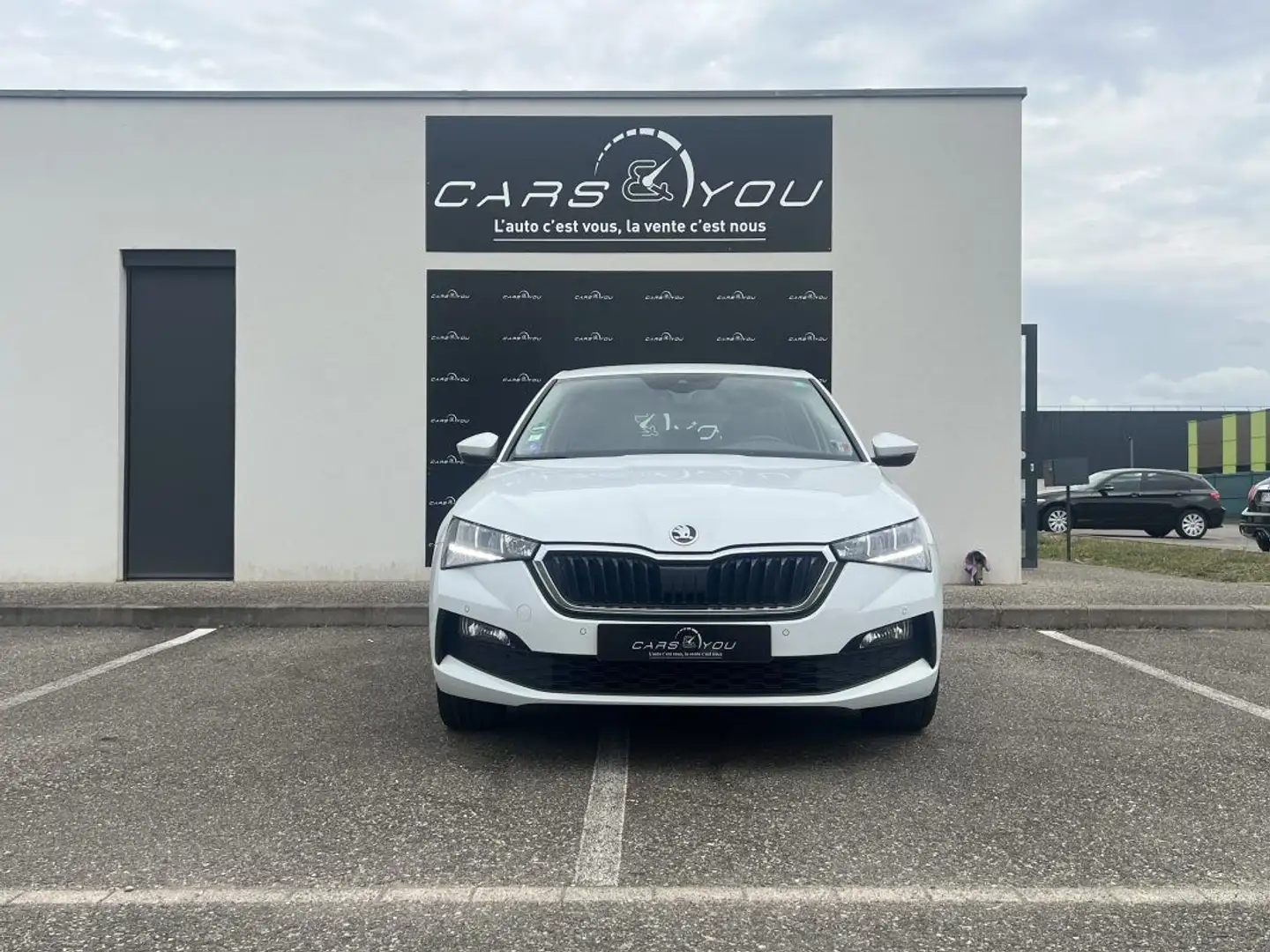 Skoda Scala BUSINESS BVA 110CV Blanc - 2