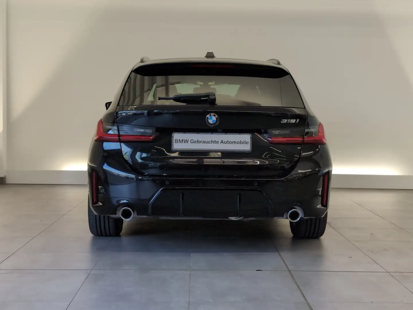 BMW 318 i Touring M Sportpaket Ambiente/AHK/Panorama Ambie Schwarz - 1