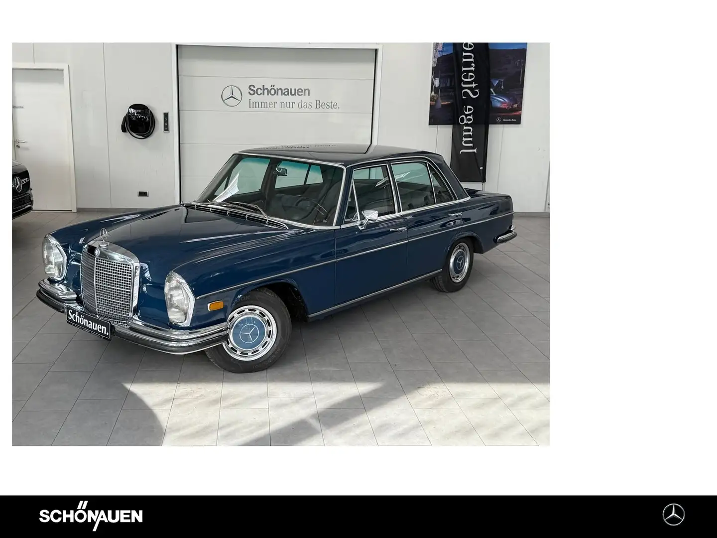 Mercedes-Benz 280 S W108 H Kenzeichen/TÜV 08.27/Motor überholt Blau - 1