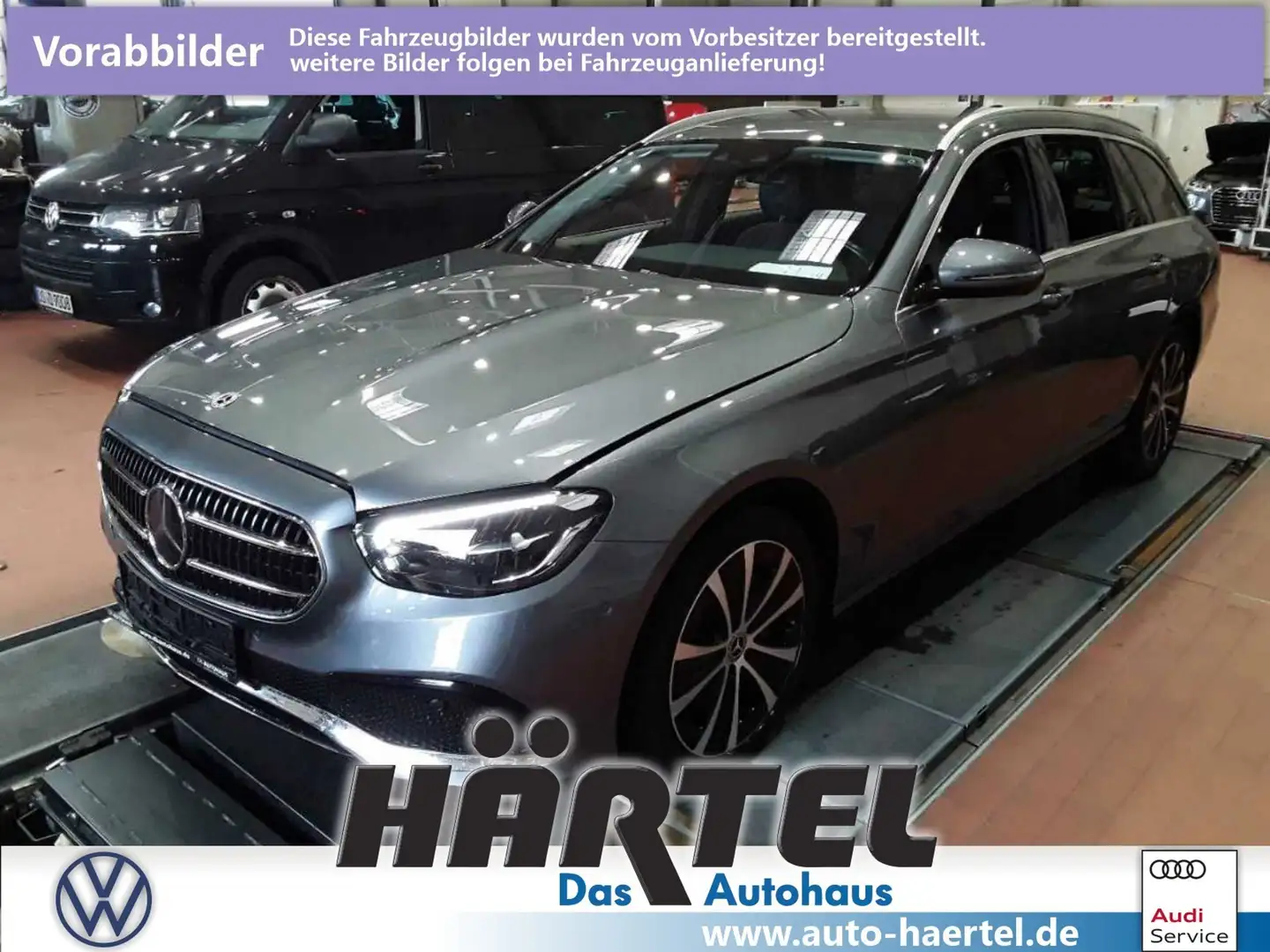 Mercedes-Benz E 300 E T AVANTGARDE 9G-TRONIC Bluetooth Navi LED Grau - 1