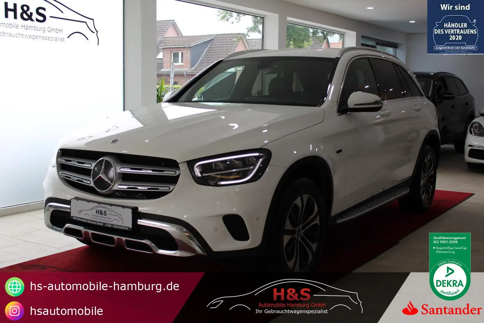 Mercedes-Benz GLC 300 e 4Matic Exclusive Interieur White - 1