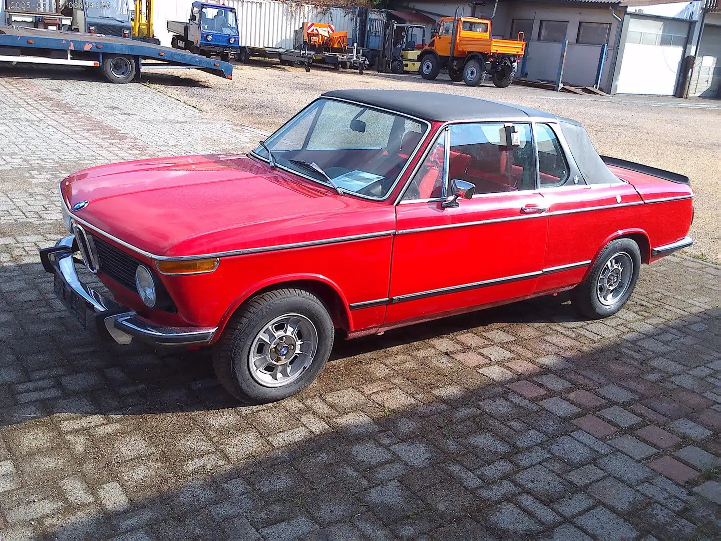 BMW 2002 BAUER CABRIO Rouge - 1