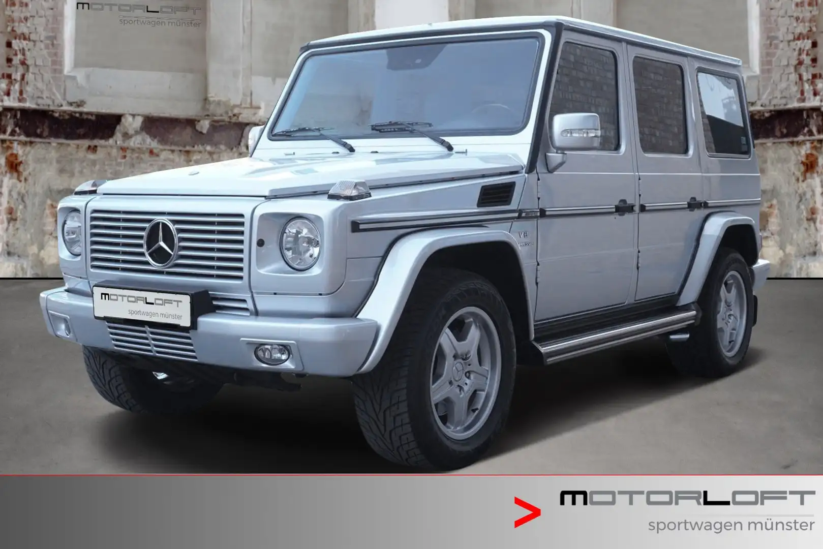 Mercedes-Benz G 55 AMG Kompressor +++Bestzustand+++ Srebrny - 1