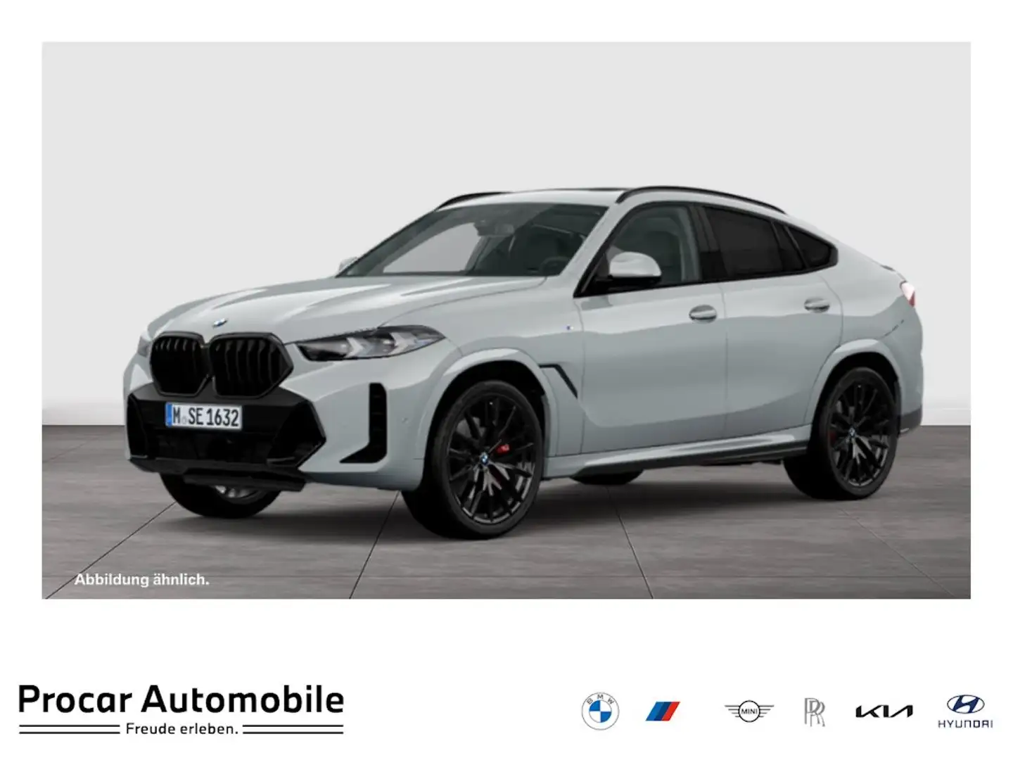 BMW X6 xDrive40d MSport PANO AHK DA PROF PA PROF 22" Grau - 1