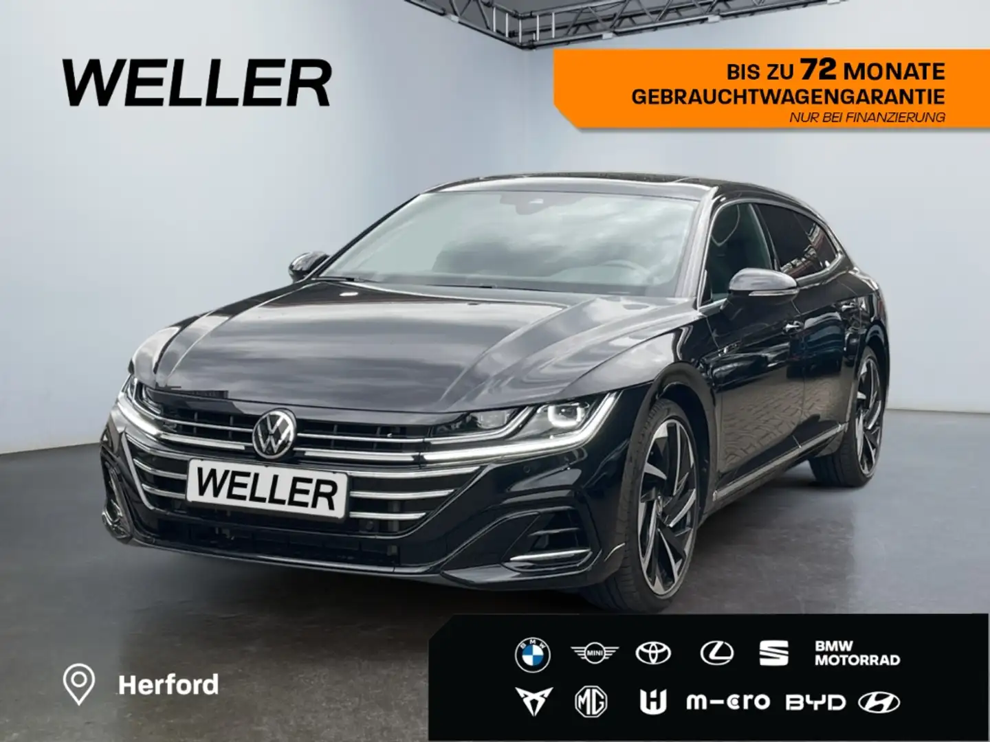 Volkswagen Arteon Shooting Brake 2.0 TSI DSG R-Line *LED*360* Schwarz - 1
