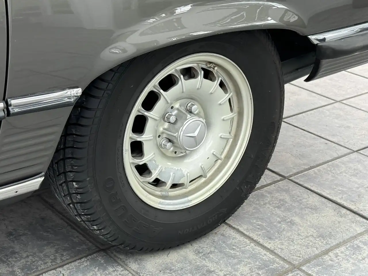 Mercedes-Benz SL 280 R107, H-Abnahme, deutsches Auto, Hardtop, foto 9