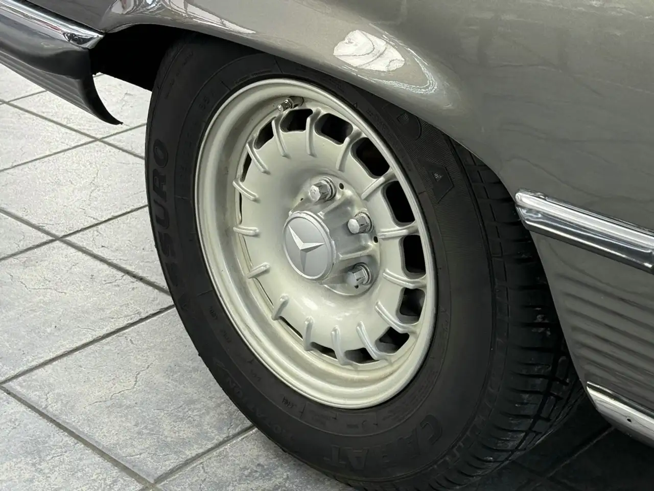 Mercedes-Benz SL 280 R107, H-Abnahme, deutsches Auto, Hardtop, foto 4