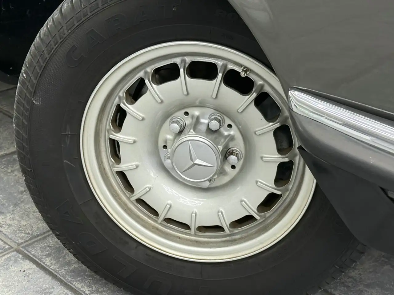 Mercedes-Benz SL 280 R107, H-Abnahme, deutsches Auto, Hardtop, foto 3