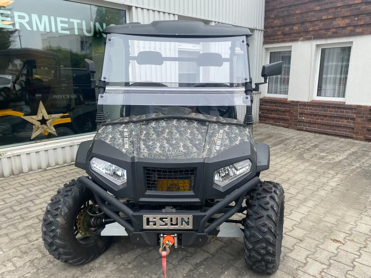 Hisun ATV Sector E1 AHK*Seilwinde* Schwarz - 2
