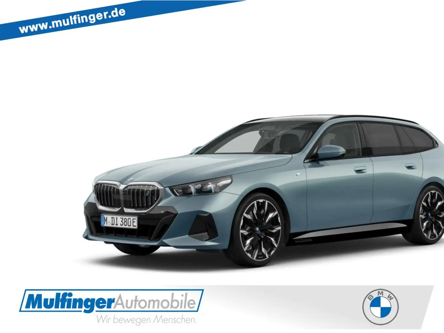 BMW i5 e40 M Sport LiveProf PanoDach Autobahnassist Grün - 1