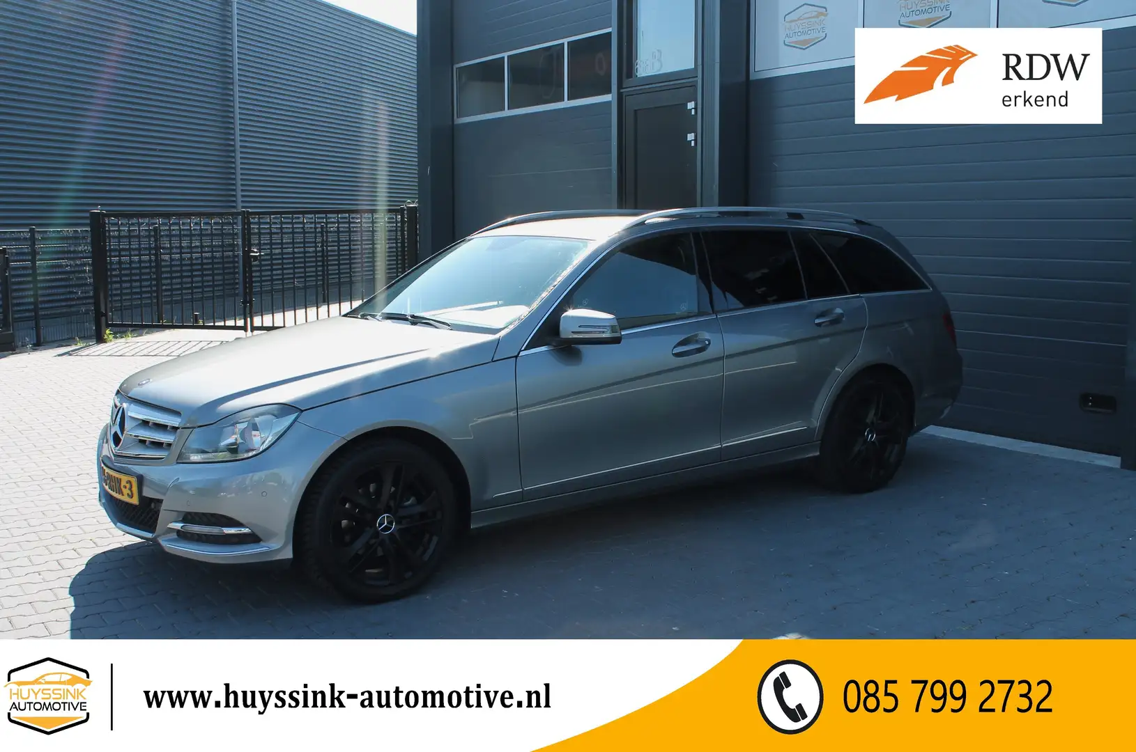 Mercedes-Benz C 180 C180 Avantgarde | Apple Carplay | Clim + Airco Gris - 1