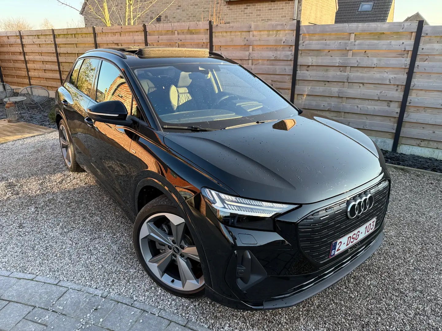 Audi Q4 e-tron 82 kWh 40 S line / garantie Audi 2028 / FULL Nero - 2