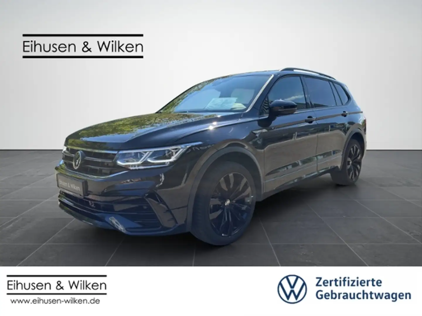 Volkswagen Tiguan Allspace 2.0+TDI+DSG+R-LINE+HU+BLACK STYLE+ Schwarz - 1