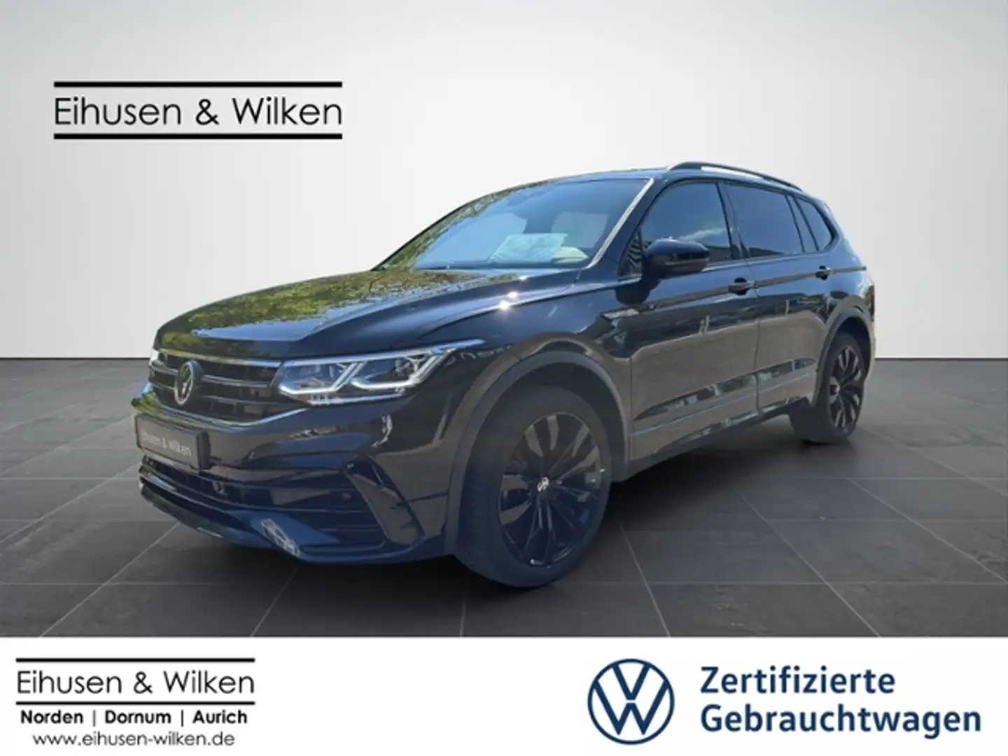 Volkswagen Tiguan Allspace 2.0+TDI+DSG+R-LINE+HU+BLACK STYLE+ Schwarz - 1