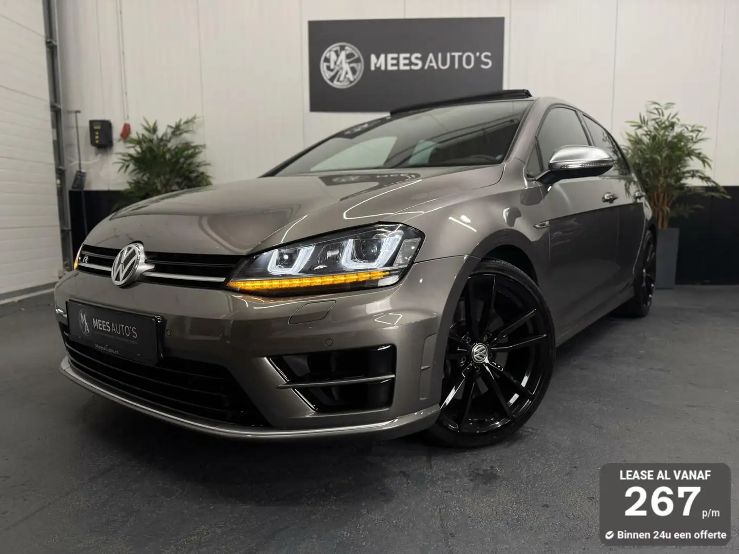 Volkswagen Golf 2.0 TSI R 4Motion|Pano|Leer|Kessy|CarPlay| Grau - 1