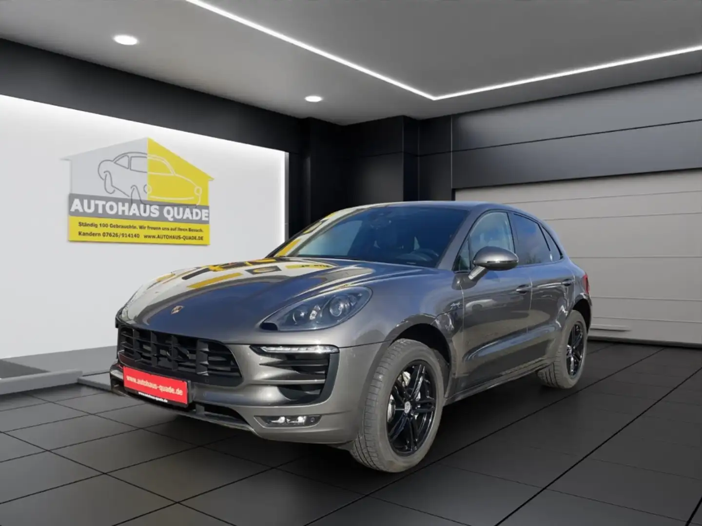 Porsche Macan S Diesel Panorama Standheizung AHK-Ele Grau - 1