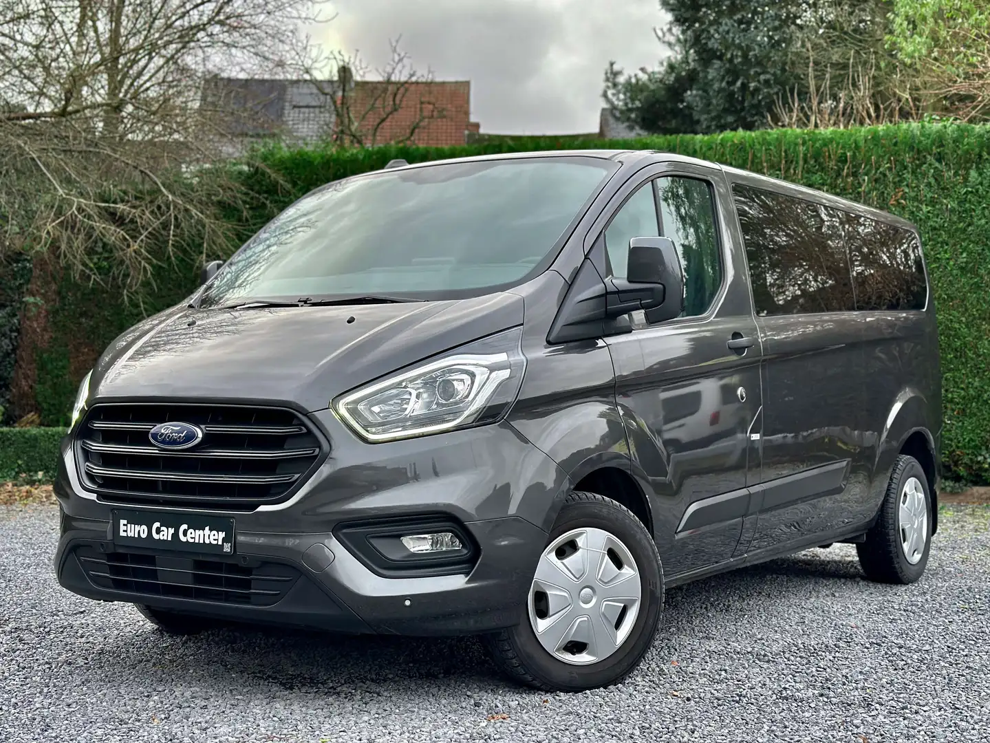 Ford Transit Custom 2.0 TDCi L2H1 Trend S/S / BTW AFTR / CARPLAY / 9PL Gris - 1
