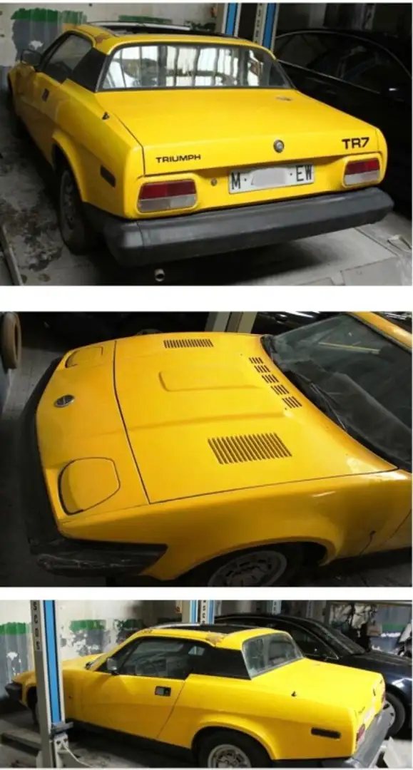 Triumph TR7 Coupé Descapotable Manual de 2 Puertas Gelb - 1