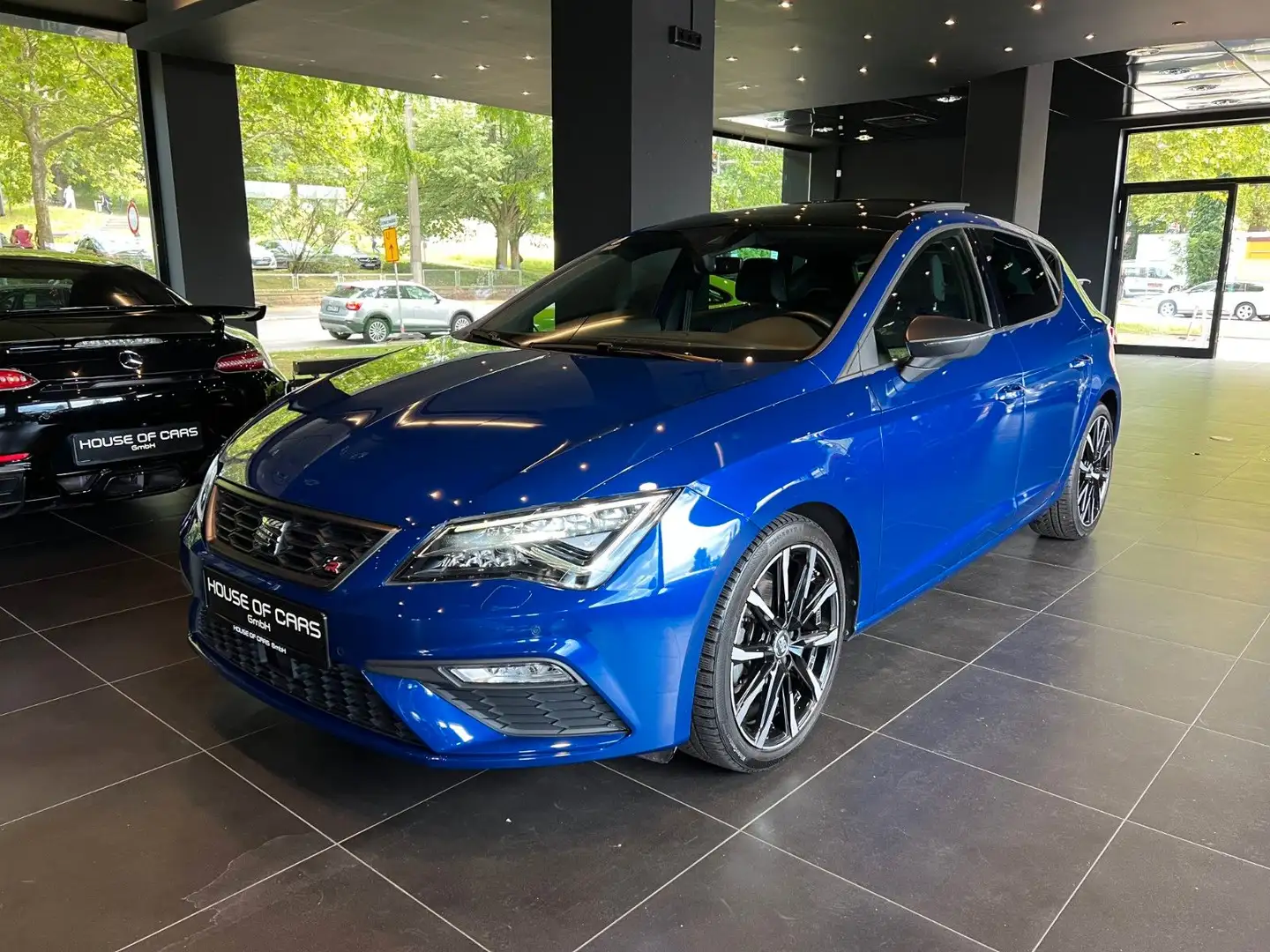 SEAT Leon FR 1.5 TSI ACT Black Edition Plus*Pano*Beat Blauw - 1