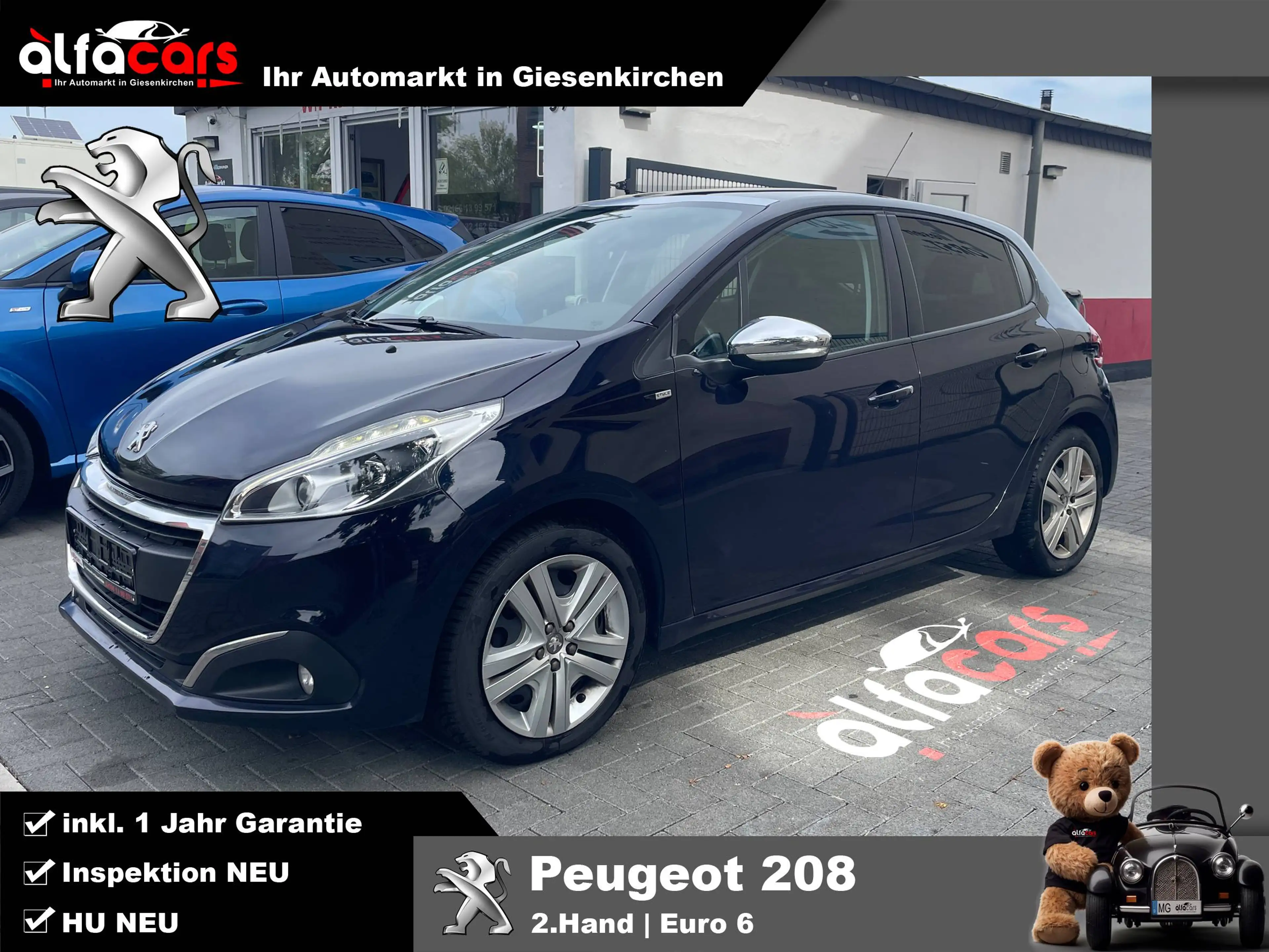 Peugeot 208 Style Euro6 Zahnriemen Neu HU NEU Garantie