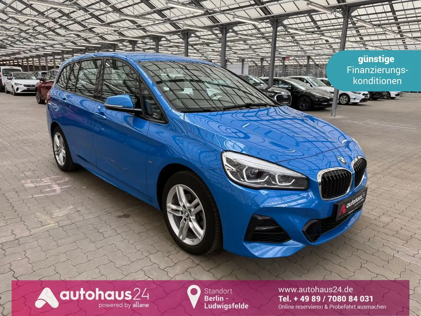BMW 216 216d M Sport  Gran Tourer|AHK|LED|Kamera Blau - 1
